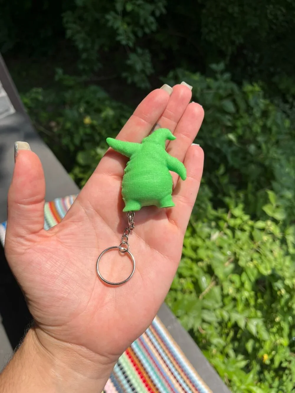 Disney's Nightmare Before Christmas Oogie Boogie Charm Keychain